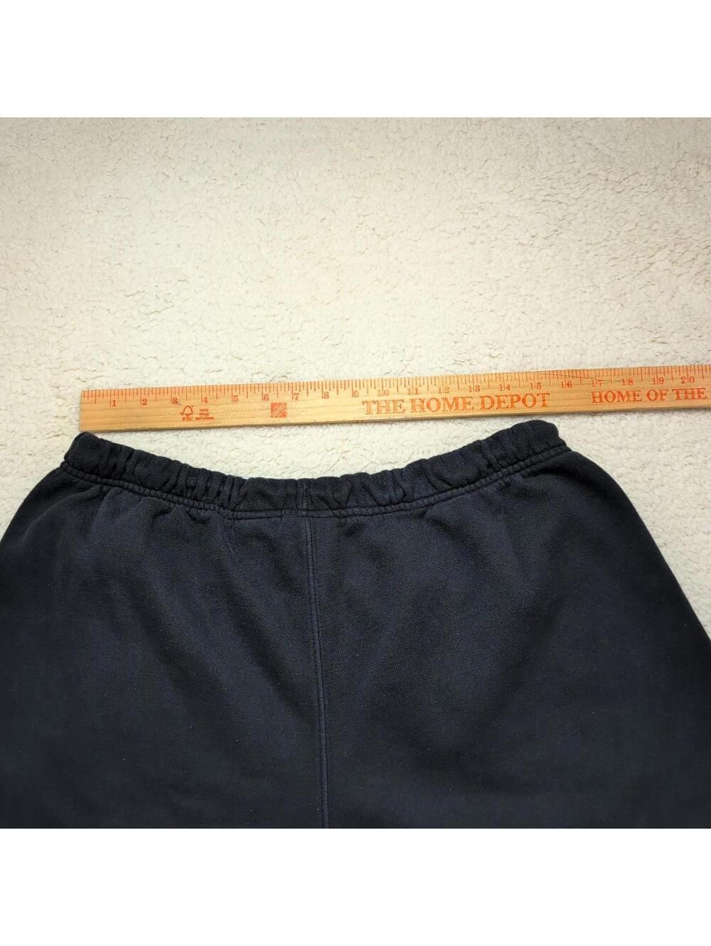 Jordan Sweat Shorts Men’s XL Black Red DD5221-010 Athletic Casual Streetwear - Picture 10 of 11